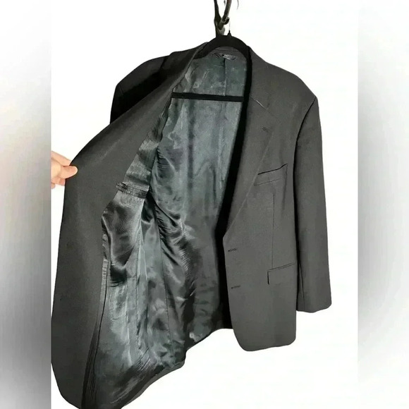 Brooks Brothers 346 Mens 41T Sport Coat Gray Wool Blend Blazer - Picture 6 of 10